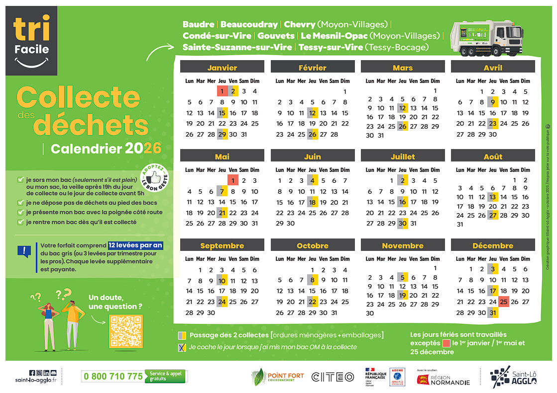 Collecte des déchets – Gouvets