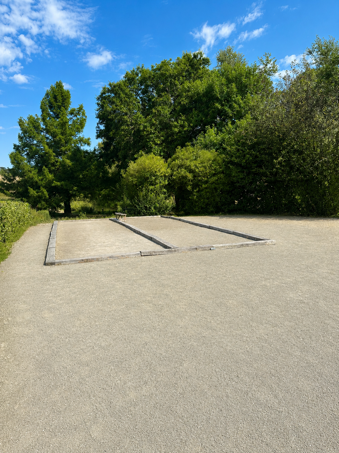 Terrain de pétanque